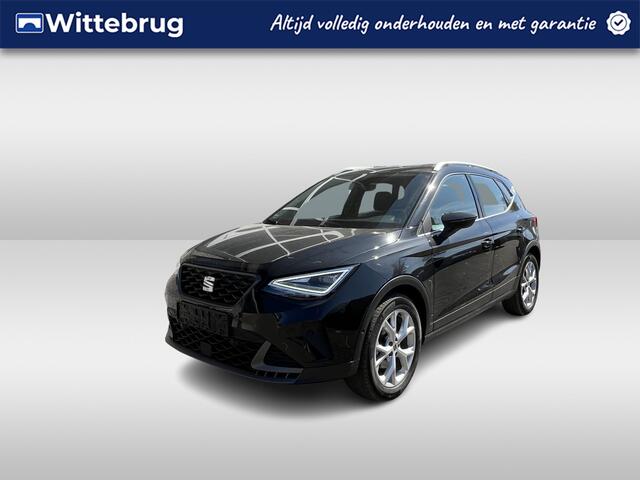 Seat Arona 1.0 TSI FR / AUTOMAAT/ RIJ-MODI/ CLIMA/ STOEL VERWARM./ FULL LINK/ NAVI/ PARK. SENSOREN + CAMERA/ 17" LMV/ CRUISE/ DAB RADIO