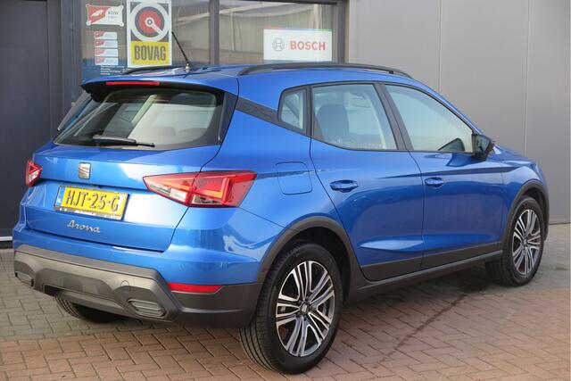 Seat Arona 1.0 TSI 110pk DSG COPA , LED Koplampen, Camera ,Parkeersensoren , Cruise-control, Navigatie via Carplay, Virtual cockpit, etc. Fabrieksgarantie t/m 25-01-2026