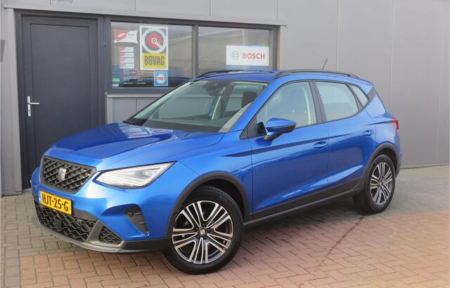 Seat Arona 1.0 TSI 110pk DSG COPA , LED Koplampen, Camera ,Parkeersensoren , Cruise-control, Navigatie via Carplay, Virtual cockpit, etc. Fabrieksgarantie t/m 25-01-2026