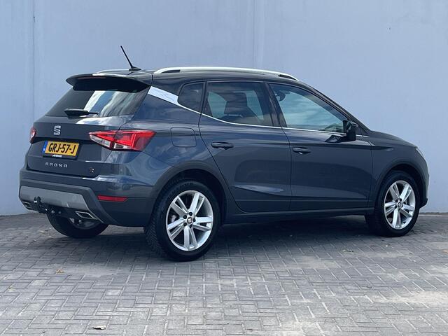 Seat Arona 1.0 TSI FR Business Intense Plus Automaat / Trekhaak (Trekgewicht 1.100kg) / Achteruitrijcamera / Apple Carplay & Android Auto / Navigatie full map / Verwarmde Voorstoelen / Alcantara Stoelen / Cruise- en Climate Control / DAB Radio