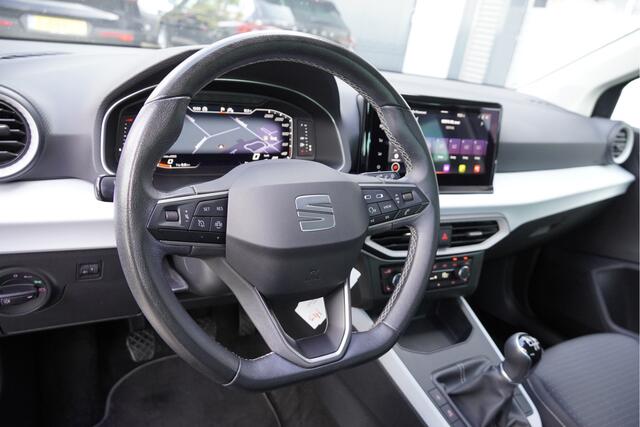 Seat Arona 1.0 TSI Style Business Intense BJ2021 Lmv 16" | Led | Pdc | Navi | Keyless entry | App-Connect | Virtual cockpit | Climate control | Cruise control | Verwarmde voorstoelen | Extra getint glas | Nw-model!