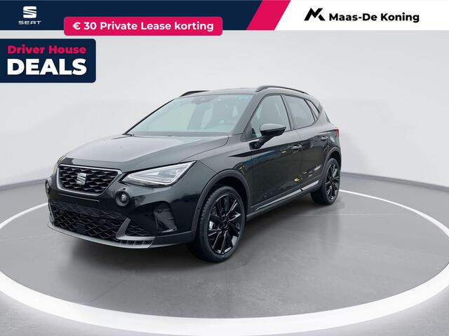 Seat Arona FR Business Connect 1.0 70 kW / 95 pk EcoTSI SUV 5 Versnelling Hand | Black Pakket | Winter pakket | 18'' lichtmetaal | 2000,- inruilpremie!!