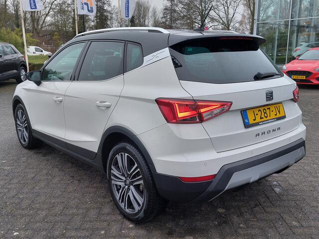 Seat Arona 1.0 TSI 116pk DSG Xcellence Business Intense | Navi | Apple Carplay | Clima | Adap.Cruise | Led Koplampen | Keyless Entry | Pdc V+A+Assist+Camera | Licht+Regensensor | Privacy Glass | 16''lm