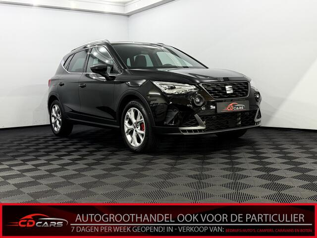 Seat Arona 1.5 FR Business Connect Half leder, Camera, Navi, Clima, Virtual desk, Cruise control, Rijstrook correctie, 150PK