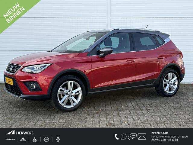 Seat Arona 1.0 TSI FR / Dealer onderhouden / Eerste eigenaar / Trekhaak ( 1100 kg ) / Apple Carplay/Android Auto / Airco (automatisch) /