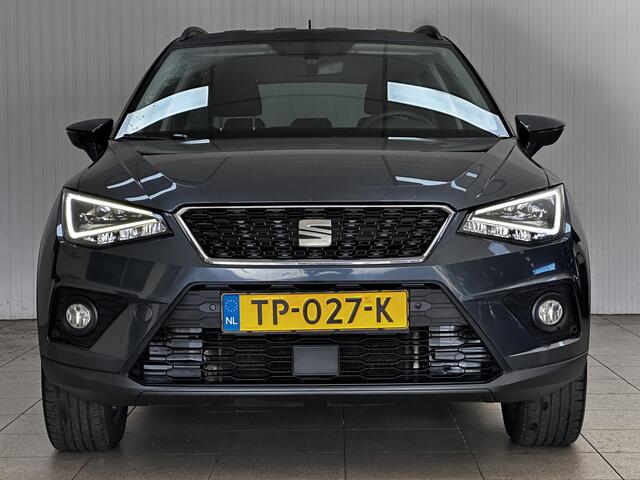 Seat Arona 1.0 TSI Style Business Intense/ LED Koplampen/ Stoelverw./ Beats Audio/ 17''LMV/ Keyless/ Camera/ Apple+Android/ Clima/ Navi/ Cruise/ Bluetooth/ Multi.LEDER.Stuur/ Elek.Pakket/ Isofix/ PDC V+A.