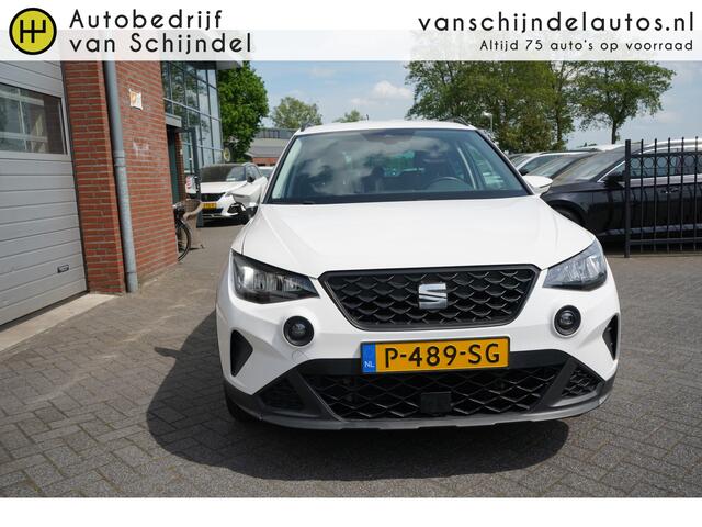 Seat Arona 1.0 TSI 96PK STYLE BUSINESS INTENSE ORIGINEEL NEDERLANDS VIRTUEEL COCKPIT STOELVERWARMING NAVIGATIE ANDROID/APPLECARPLAY ECC AIRCO CRUISECONTROL PARKEERSENSOREN BLUETOOTH 16INCH PRIVACYGLAS ENZ...