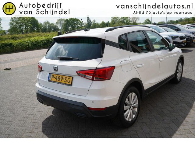 Seat Arona 1.0 TSI 96PK STYLE BUSINESS INTENSE ORIGINEEL NEDERLANDS VIRTUEEL COCKPIT STOELVERWARMING NAVIGATIE ANDROID/APPLECARPLAY ECC AIRCO CRUISECONTROL PARKEERSENSOREN BLUETOOTH 16INCH PRIVACYGLAS ENZ...