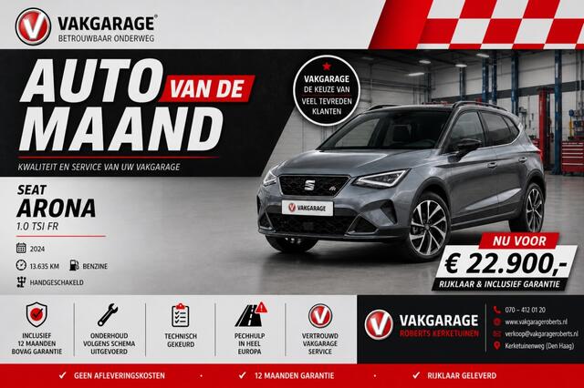 Seat Arona 1.0 TSI FR Business Connect Carplay Clima Virtual Cockpit