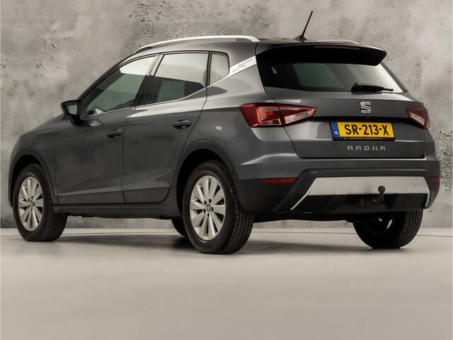 Seat Arona 1.0 TSI Xcellence Sport Automaat (APPLE CARPLAY, GROOT NAVI, CLIMATE, STOELVERWARMING, SPORTSTOELEN, KEYLESS, GETINT GLAS, CAMERA, NIEUWE APK, NIEUWSTAAT)
