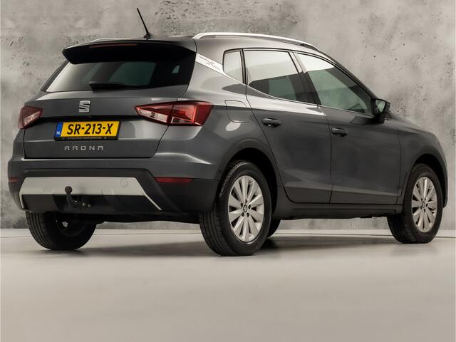 Seat Arona 1.0 TSI Xcellence Sport Automaat (APPLE CARPLAY, GROOT NAVI, CLIMATE, STOELVERWARMING, SPORTSTOELEN, KEYLESS, GETINT GLAS, CAMERA, NIEUWE APK, NIEUWSTAAT)