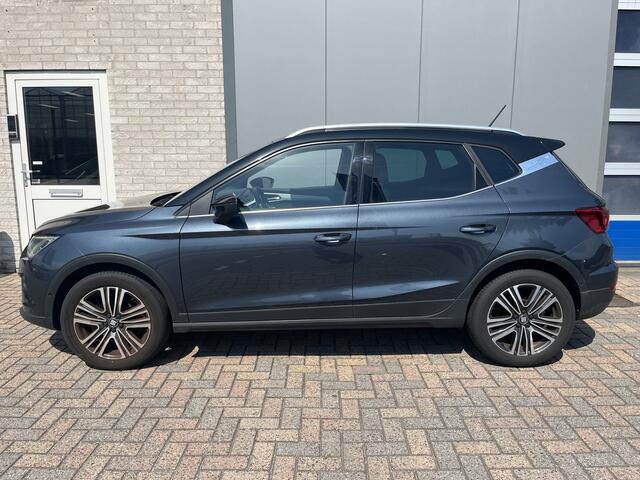 Seat Arona 1.0 TSI Xcellence Business Intense / TREKHAAK/ 116 PK/ KEYLESS/ ADAPT-CRUISE/ FULL-LED/ DIGITAL DASH/ PARK. SENSOREN + CAMERA/ FULL LINK/ NAVI/ CLIMA/ STOELVERWARMING