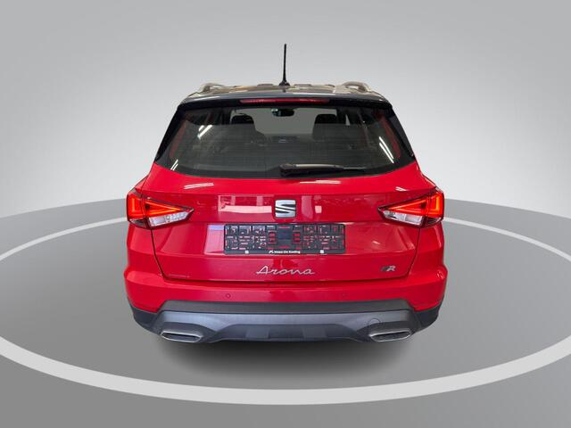 Seat Arona 1.0 TSI 110pk DSG FR · Apple/Android Car Play · Stoelverwarming · Cruise Control · Active Info Display · Navigatie · P-Sensoren ·