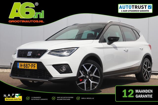Seat Arona 1.0 TSI FR Business Intense Trekhaak Virtual Cockpit Keyless Navigatie Achteruitrijcamera Adaptive Cruise 18 inch LMV