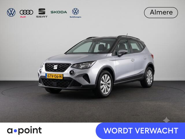 Seat Arona 1.0 EcoTSI Style Business Connect 95 pk | Verlengde garantie | Navigatie via App | Parkeersensoren achter | Stoelverwarming | Autom. airco |