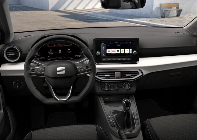 Seat IBIZA 1.0 EcoTSI Style 15 inch lichtmetalen velgen / Cruise Control / Apple CarPlay(TM) & Android Auto(TM) / Parkeersensoren achter / Middenarmsteun vóór