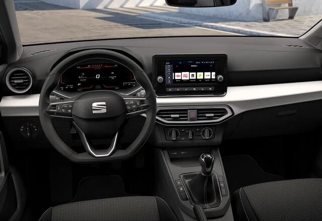 Seat IBIZA 1.0 EcoTSI Style Cruise Control / 15 inch lichtmetalen velgen / Apple CarPlay(TM) & Android Auto(TM) / Parkeersensoren achter