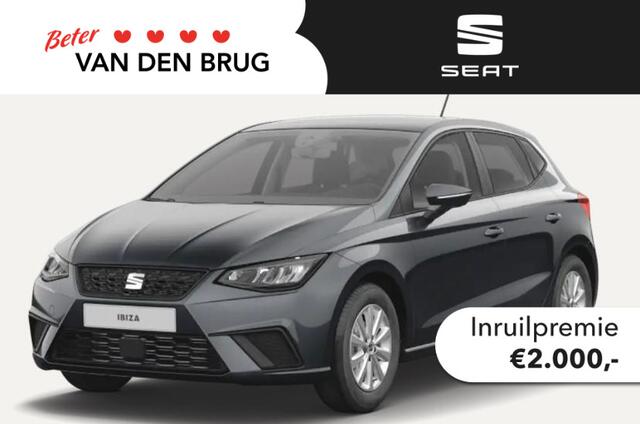 Seat IBIZA 1.0 EcoTSI Style Plus | Cruise control | 15" lichtmetalen velgen | Apple CarPlay(TM) & Android Auto(TM)