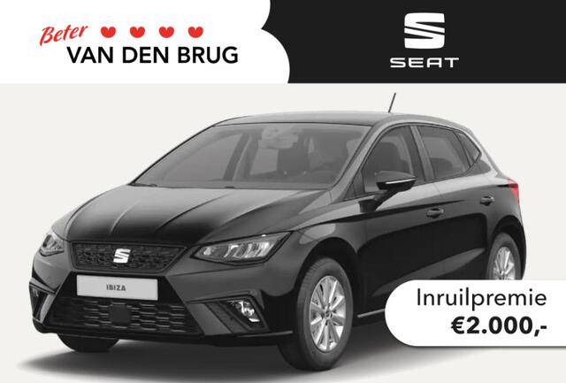 Seat IBIZA 1.0 EcoTSI Style Plus | Direct leverbaar!!! | Cruise control | 15" lichtmetalen velgen | Apple CarPlay(TM) & Android Auto(TM)