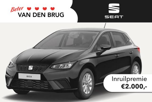 Seat IBIZA 1.0 EcoTSI Style Plus | Cruise control | 15" lichtmetalen velgen | Apple CarPlay(TM) & Android Auto(TM)