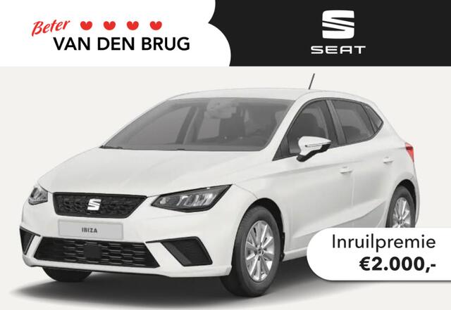 Seat IBIZA 1.0 EcoTSI Style Plus | Cruise control | 15" lichtmetalen velgen | Apple CarPlay(TM) & Android Auto(TM)