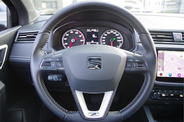 Seat IBIZA 1.0 TSI FR BI Xcellence AUT. LEDER/ALCANTARA, LED, ADAPT. CRUISE, CAMERA, CARPLAY, CLIMA, STOELVERWARMING
