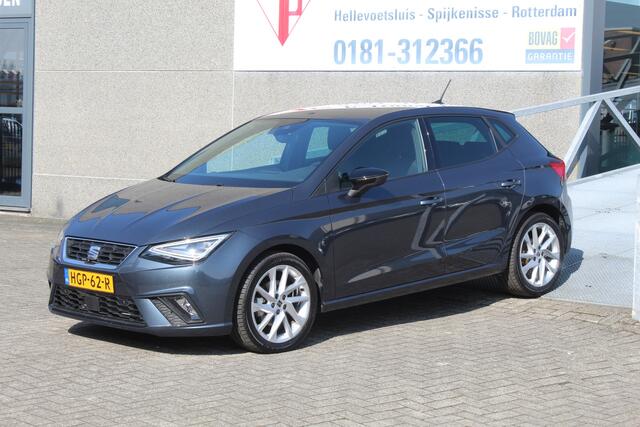 Seat IBIZA 1.0 EcoTSI FR Business Connect Uniek!!/Lage kilometerstand!!/AUTOMAAT/Virtual cockpit/Sfeerverlichting/Climate control/Cruise control/LED koplampen/Apple carplay/Parkeersensoren/Lane assist/Keyless/Bluetooth/DAB/Sport interieur/Elektrische ramen/Elektrisc