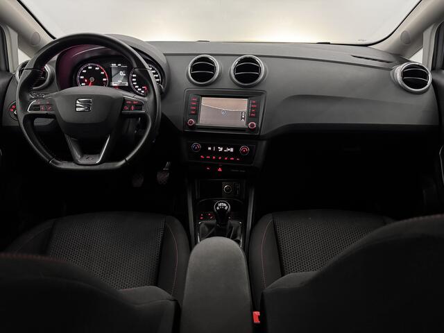 Seat IBIZA 1.0 EcoTSI FR Connect Clima, Navi, Parkeersensoren, Stoelverwarming, Cruise control, A start stop