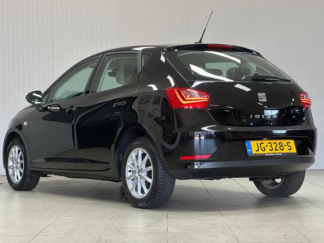 Seat IBIZA 1.0 TSI Style Connect/ 15'' LMV/ Apple + Android/ LED Dagrijverl./ Navi/ Airco/ Cruise/ Elek. pakket/ Isofix/ Bluetooth/ Armsteun/ Multi. LEDER. Stuur/ Mistl./ PDC.