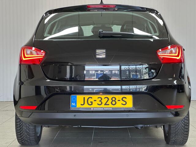 Seat IBIZA 1.0 TSI Style Connect/ 15'' LMV/ Apple + Android/ LED Dagrijverl./ Navi/ Airco/ Cruise/ Elek. pakket/ Isofix/ Bluetooth/ Armsteun/ Multi. LEDER. Stuur/ Mistl./ PDC.