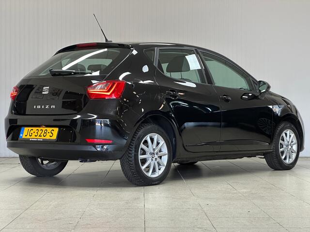 Seat IBIZA 1.0 TSI Style Connect/ 15'' LMV/ Apple + Android/ LED Dagrijverl./ Navi/ Airco/ Cruise/ Elek. pakket/ Isofix/ Bluetooth/ Armsteun/ Multi. LEDER. Stuur/ Mistl./ PDC.