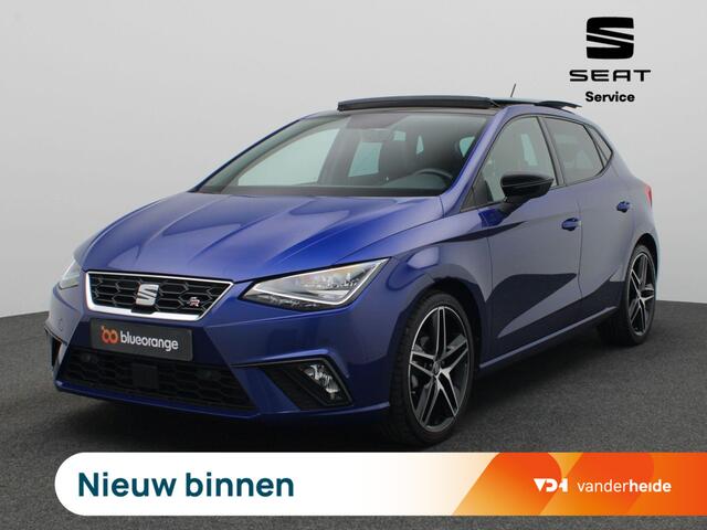 Seat IBIZA 1.0 TSI FR Business Intense Plus 95PK Pano-schuifdak, Keyless, Full LED, Adaptieve Cruise Controle, Achteruitrijcamera, Stoelverwarming, Beats Audio, 18" LM Velgen