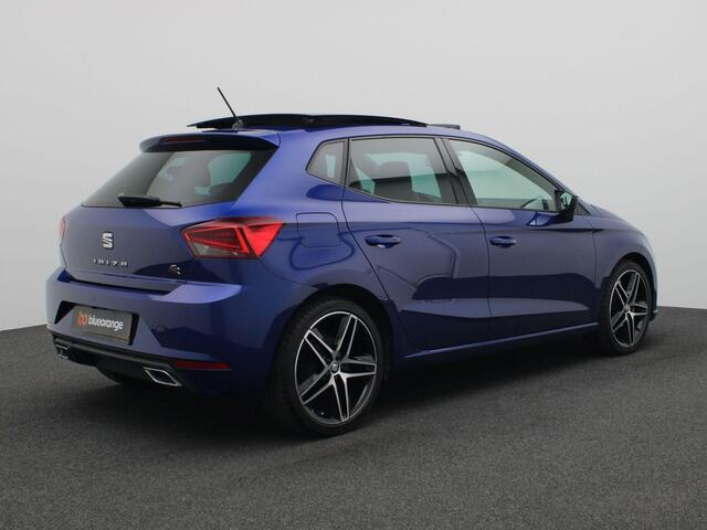 Seat IBIZA 1.0 TSI FR Business Intense Plus 95PK Pano-schuifdak, Keyless, Full LED, Adaptieve Cruise Controle, Achteruitrijcamera, Stoelverwarming, Beats Audio, 18" LM Velgen
