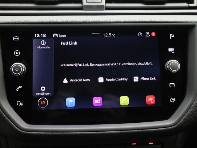 Seat IBIZA 1.0TSI/110PK FR DSG · Navigatie · Parkeersensoren + camera · Stoelverwarming · Garantie tot mei 2026 of 100000km.