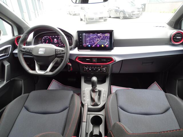 Seat IBIZA 1.0 EcoTSI FR Automaat, Navigatie, Camera, adaptieve cruise controll, Multimedia, F1-Flippers, Dimmende Binnenspiegel, Parkeersensoren, LM_velgen, Airco/ECC