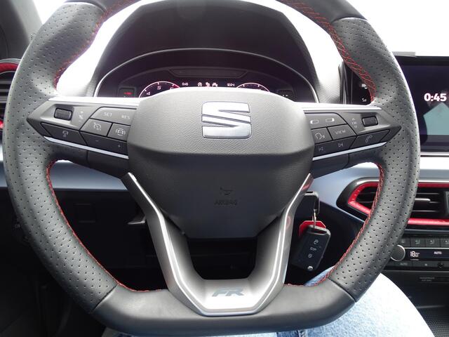 Seat IBIZA 1.0 EcoTSI FR Automaat, Navigatie, Camera, adaptieve cruise controll, Multimedia, F1-Flippers, Dimmende Binnenspiegel, Parkeersensoren, LM_velgen, Airco/ECC
