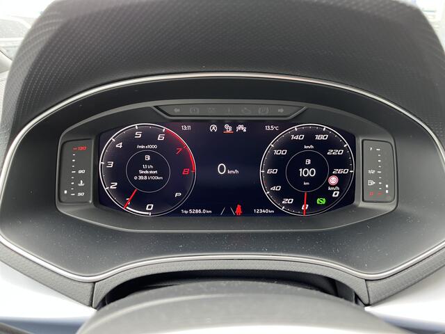 Seat IBIZA 1.0 TSI FR / AUTOMAAT/ 12.000 KM/ CAMERA/ PARK. SENSOREN/ LED PLUS/ STOELVERWARM./ VIRTUAL COCKPIT/ ADAPT. CRUISE/ APP-CONNECT/ NAVI/ CLIMA/ DAB