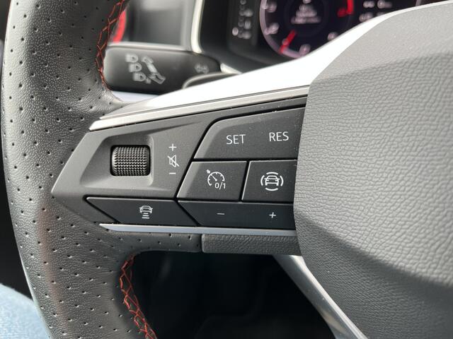 Seat IBIZA 1.0 TSI FR / AUTOMAAT/ 12.000 KM/ CAMERA/ PARK. SENSOREN/ LED PLUS/ STOELVERWARM./ VIRTUAL COCKPIT/ ADAPT. CRUISE/ APP-CONNECT/ NAVI/ CLIMA/ DAB