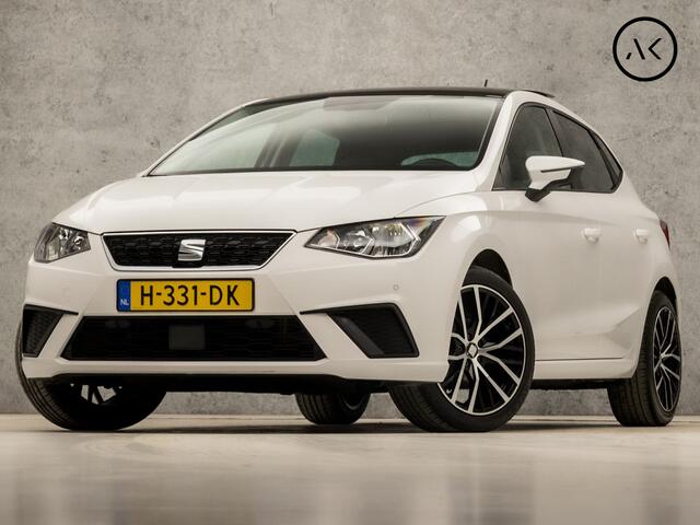 Seat IBIZA 1.0 TSI Intense Sport (SCHUIFDAK, APPLE CARPLAY, GROOT NAVI, CLIMATE, CAMERA, SPORTSTOELEN, LM VELGEN, CRUISE, NIEUWE APK, NIEUWSTAAT)