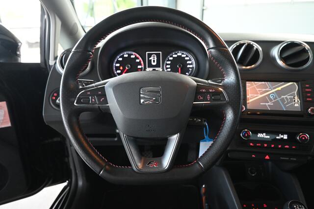 Seat IBIZA 1.0 EcoTSI FR Connect Navigatie Airco Cruise control Trekhaak PDC 100% Onderhouden Inruil Mogelijk!