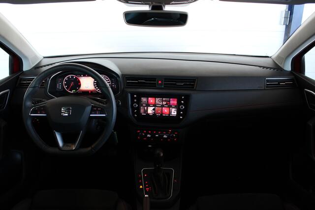 Seat IBIZA 1.0 TSI FR Business Intense Pano | Camera | Virtual Cockpit | LED | Stoelverw. | Carplay | Camera | Navi | Cruise | 17" LMV | PDC V+A