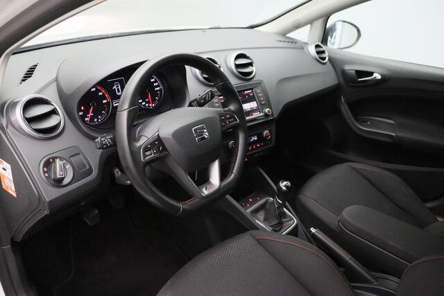 Seat IBIZA SC 1.0 EcoTSI FR 2016 NAP | Navigatie | Bluetooth | Climate control | Cruise control | Xenon | Stoelverwarming | Lichtmetaal | Nieuwe APK
