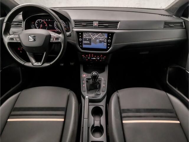 Seat IBIZA 1.0 TSI Excellence FR Sport (VIRTUAL COCKPIT, APPLE CARPLAY, GROOT NAVI, LEDER, KEYLESS, BEATS AUDIO, SPORTSTOELEN, GETINT GLAS, ZWART HEMEL, CRUISE, NIEUWSTAAT)