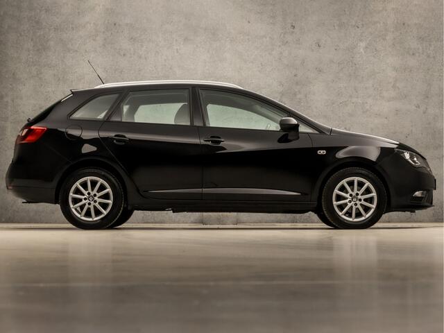 Seat IBIZA ST 1.0 TSI Sport (APPLE CARPLAY, NAVIGATIE, CRUISE, LM VELGEN, SPORTSTOELEN, PARKEERSENSOREN, LM VELGEN, NIEUWE APK, NIEUWSTAAT)