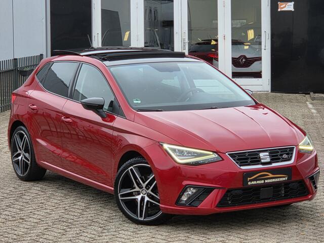 Seat IBIZA 1.0 TSI FR 116PK Business Intense PANORAMADAK|ADAPTIVE CRUISE CONTROL|CAMERA|CARPLAY|NAVIGATIE|STOELVETWARMING|18 INCH|DEALER ONDERHOUDEN Maandag tot Vrijdag geopend van 09.00 uur tot 20.00 uur en Zaterdag van 09.00 tot 18.00 uur