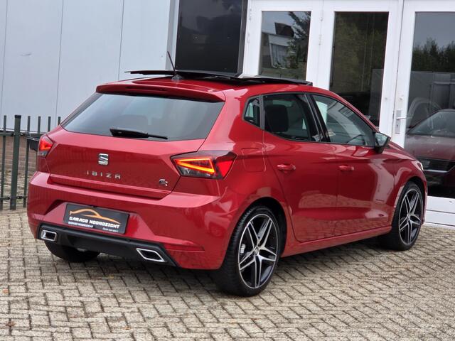 Seat IBIZA 1.0 TSI FR 116PK Business Intense PANORAMADAK|ADAPTIVE CRUISE CONTROL|CAMERA|CARPLAY|NAVIGATIE|STOELVETWARMING|18 INCH|DEALER ONDERHOUDEN Maandag tot Vrijdag geopend van 09.00 uur tot 20.00 uur en Zaterdag van 09.00 tot 18.00 uur