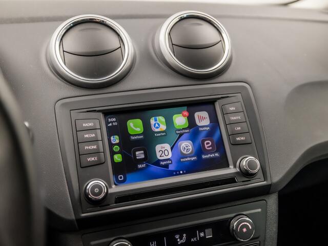 Seat IBIZA 1.0 TSI FR Sport (APPLE CARPLAY, NAVIGATIE, CLIMATE, STOELVERWARMING, SPORTSTOELEN, GETINT GLAS, LM VELGEN, XENON, CRUISE, NIEUWSTAAT)