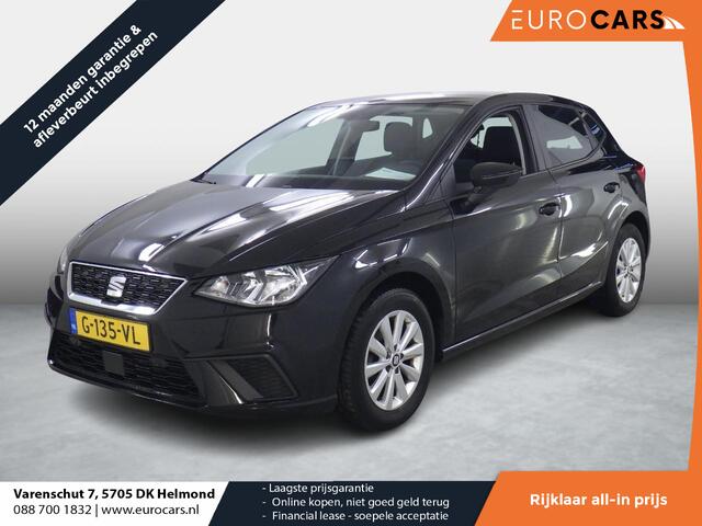 Seat IBIZA 1.0 TSI Style Business Intense Rijklaar incl. 12 mnd Garantie! Airco ECC Navi Carplay Cruise Control PDC Achter + Camera LM Velgen 15" LM Velgen Armsteun