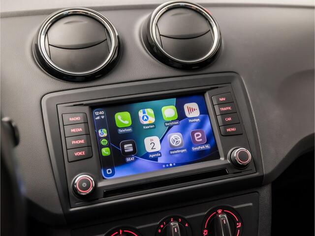 Seat IBIZA 1.0 EcoTSI Sport (APPLE CARPLAY, NAVIGATIE, CRUISE, SPORTSTOELEN, LM VELGEN, PARKEERSENSOREN, NIEUWE APK, NIEUWSTAAT)