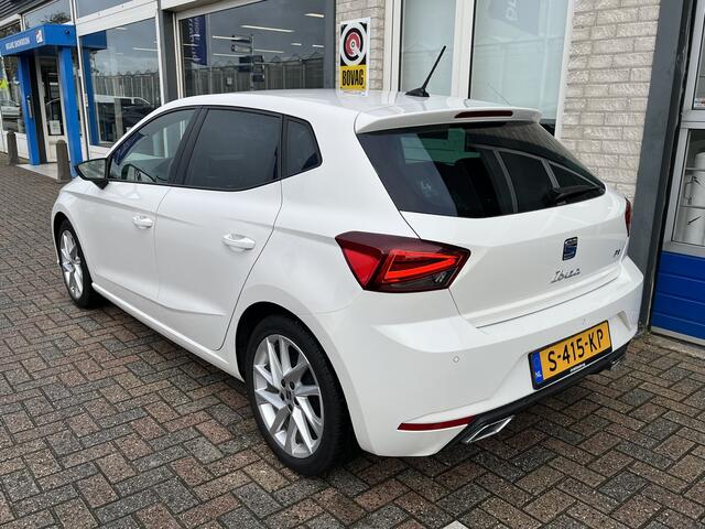 Seat IBIZA 1.0 EcoTSI FR Business Intense / FABRIEKSGARANTIE T/M 2-2027/ FULL LINK/ STOELVERWARM./ PARK.SENSOREN V+A/ CAMERA/ ACC/ DIGITAL DASH/ DAB/ NAVI/ RIJ-MODI/ LANE-ASSIST/ LED/ CLIMA/ ISOFIX/ 17'' LMV